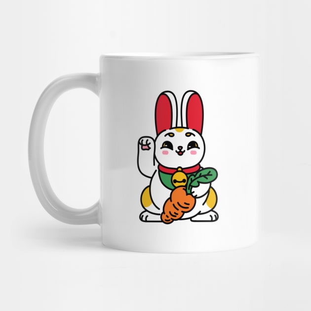 MANEKI NEKO BUNNY by BadAz Collectibles